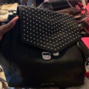 Studded MK Backpack
